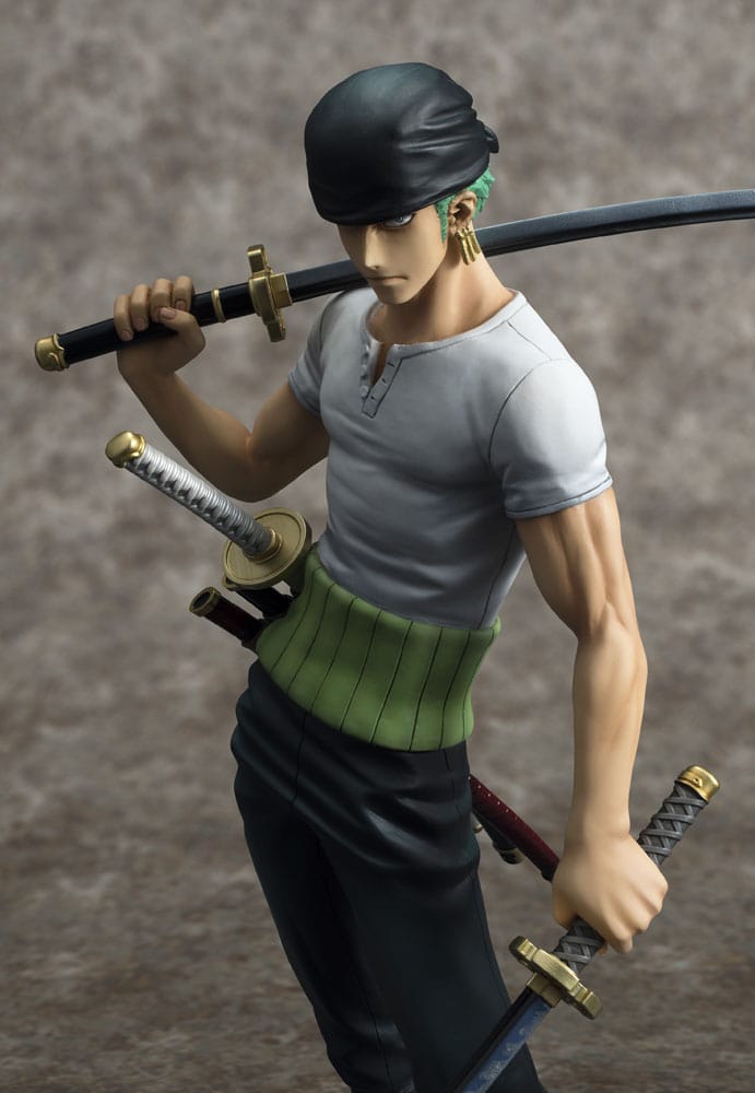 Figura One Piece Estatua PVC Excellent Model NEO-DX Roronoa Zoro 10th Limited Ver. 23 cm   Megahouse