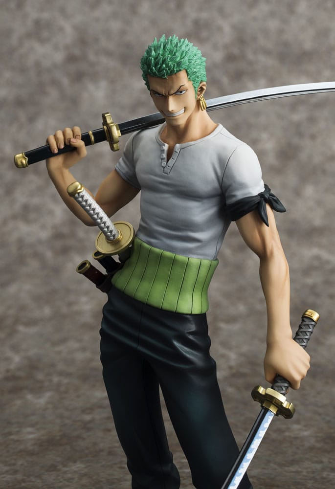 Figura One Piece Estatua PVC Excellent Model NEO-DX Roronoa Zoro 10th Limited Ver. 23 cm   Megahouse