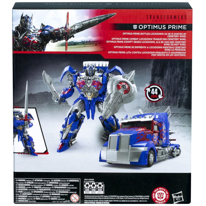 Figura Optimus Prime Studio Series Age of Extinction Transformers 21cm   HASBRO