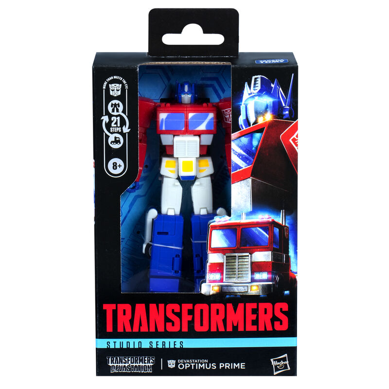 Figura Optimus Prime Studio Series Devastation Transformers 11cm   HASBRO