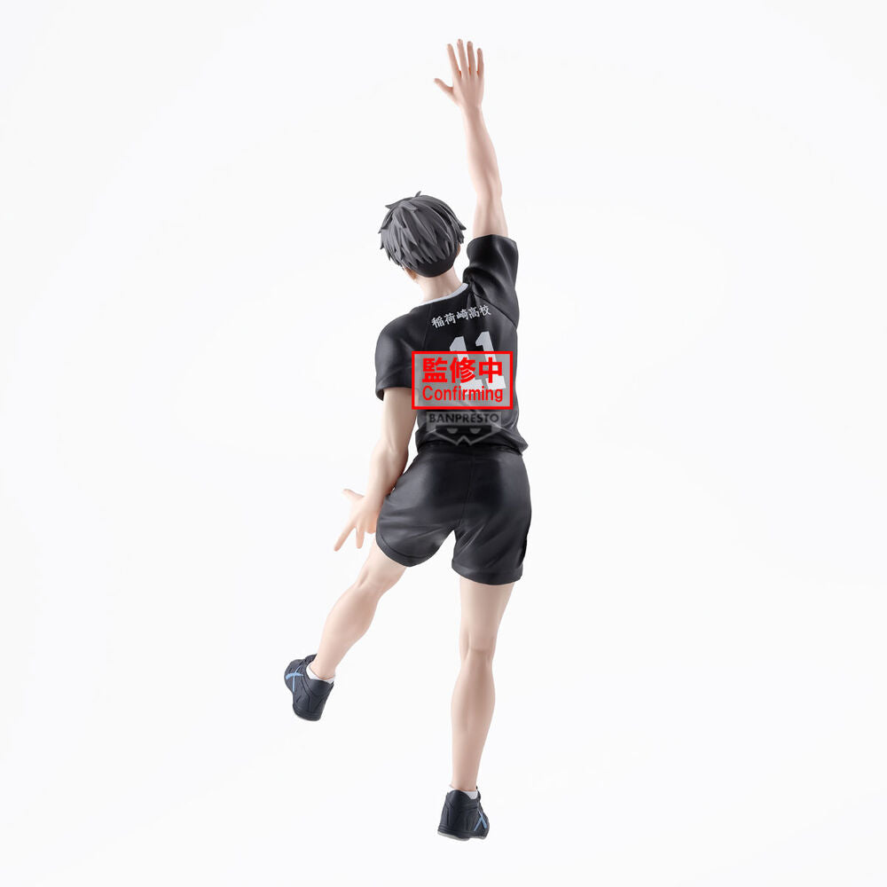 Figura Osamu Miya Posing Haikyu!! 18cm   BANPRESTO