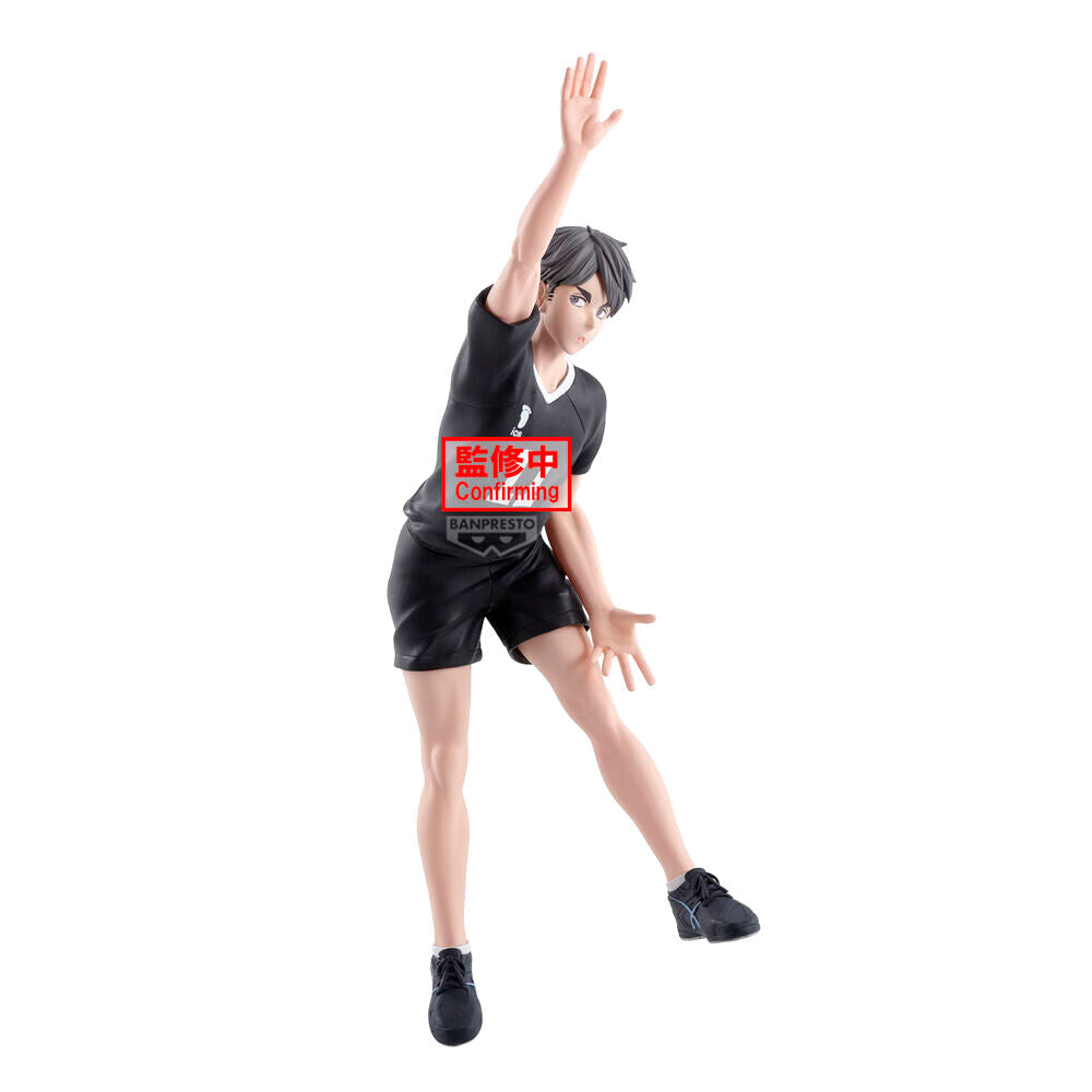 Figura Osamu Miya Posing Haikyu!! 18cm   BANPRESTO