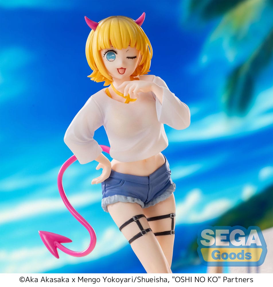 Figura Oshi No Ko Estatua Luminasta PVC Memcho 18 cm   SEGA