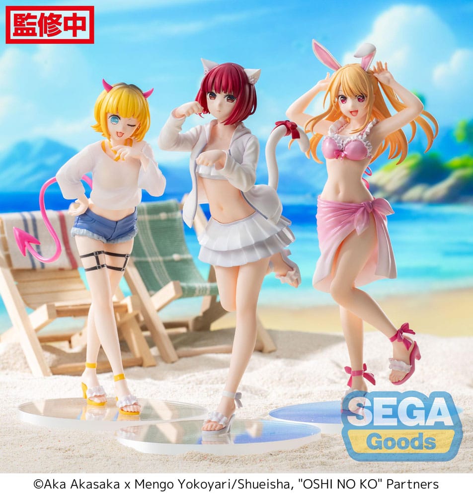 Figura Oshi No Ko Estatua Luminasta PVC Memcho 18 cm   SEGA