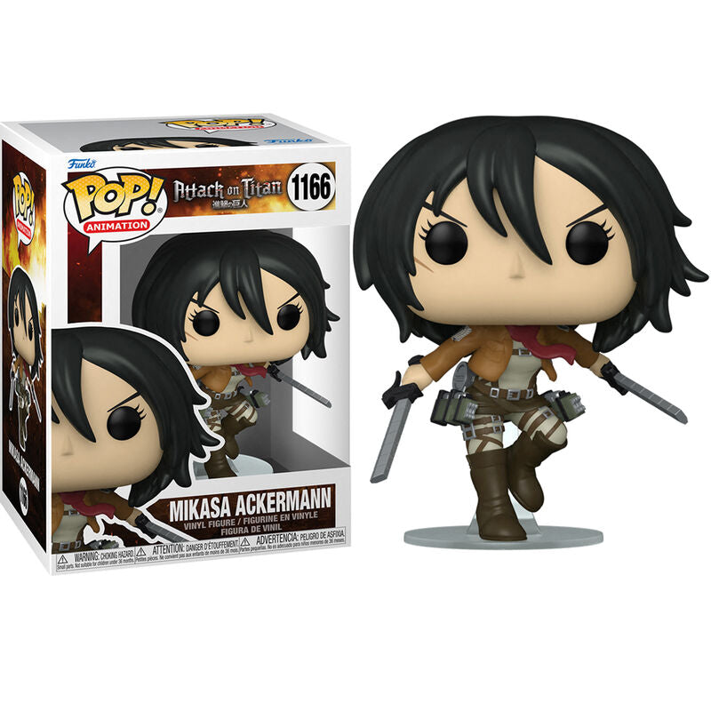 Figura POP Attack On Titan Mikasa Ackermann  