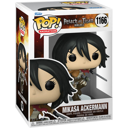 Figura POP Attack On Titan Mikasa Ackermann  