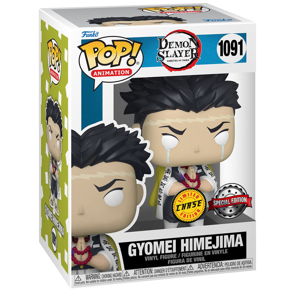 Figura POP Demon Slayer Kimetsu no Yaiba Gyomei Himejima Exclusive Chase   FUNKO