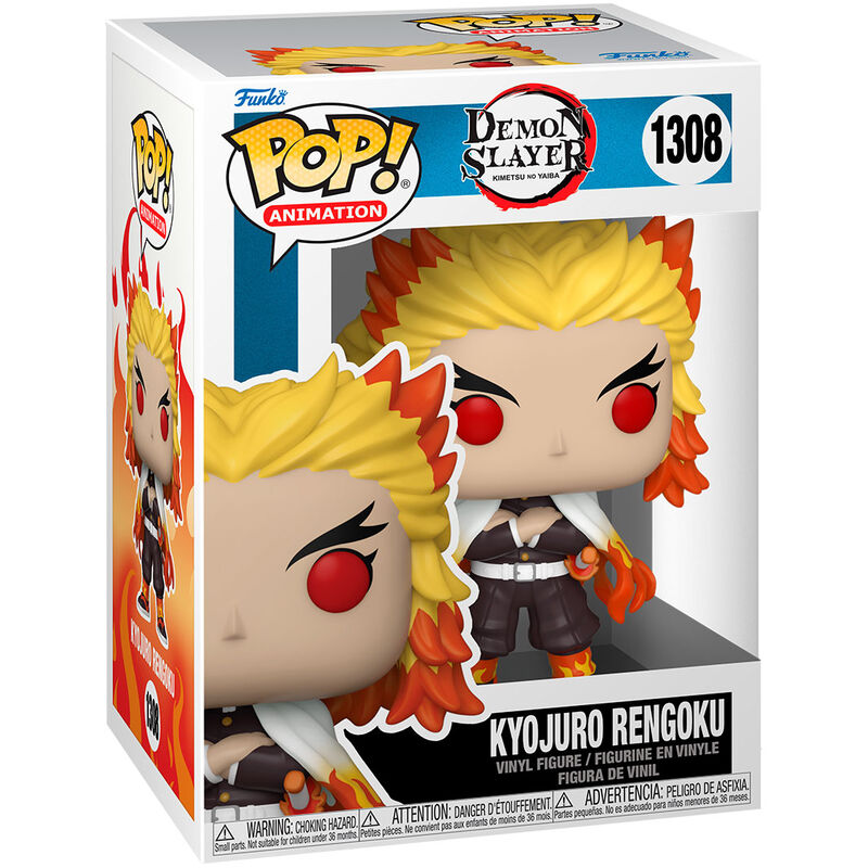 Figura POP Demon Slayer Kimetsu no Yaiba Kyojuro Rengoku   FUNKO