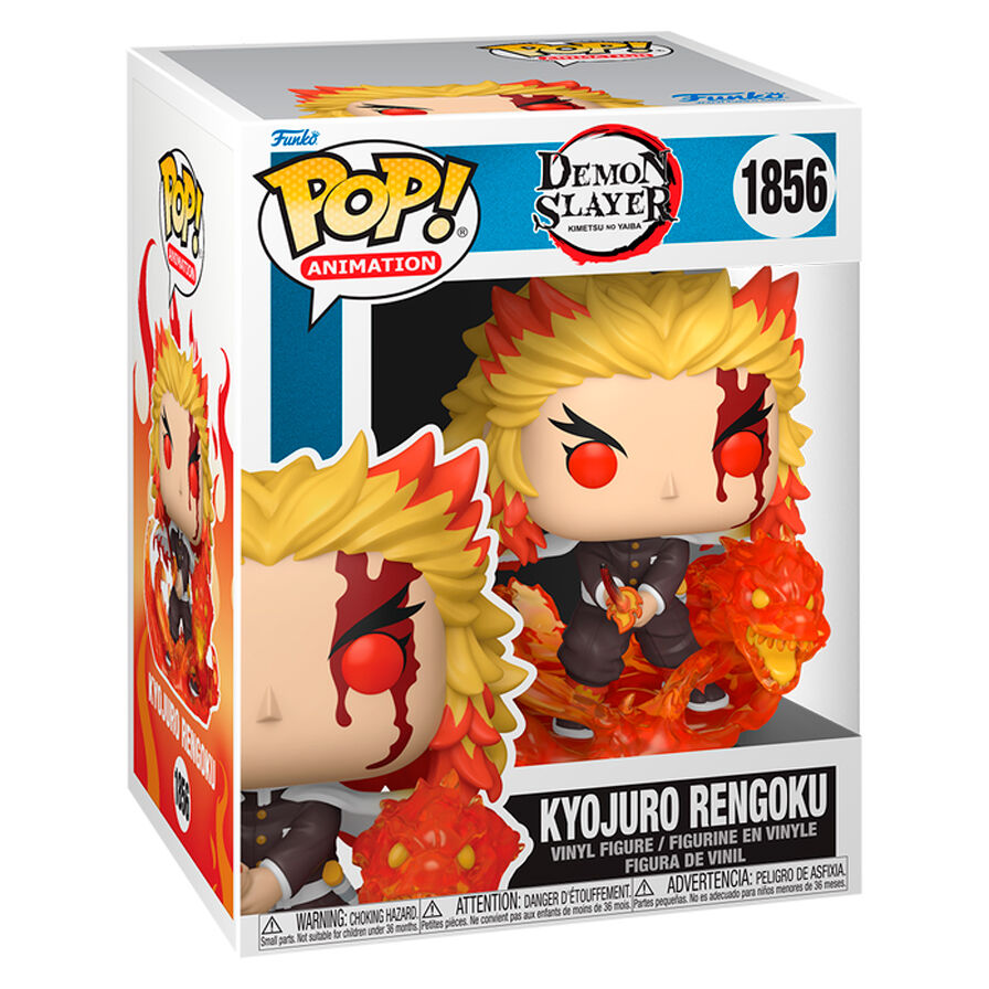 Figura POP Demon Slayer Kimetsu no Yaiba Kyojuro Rengoku   FUNKO