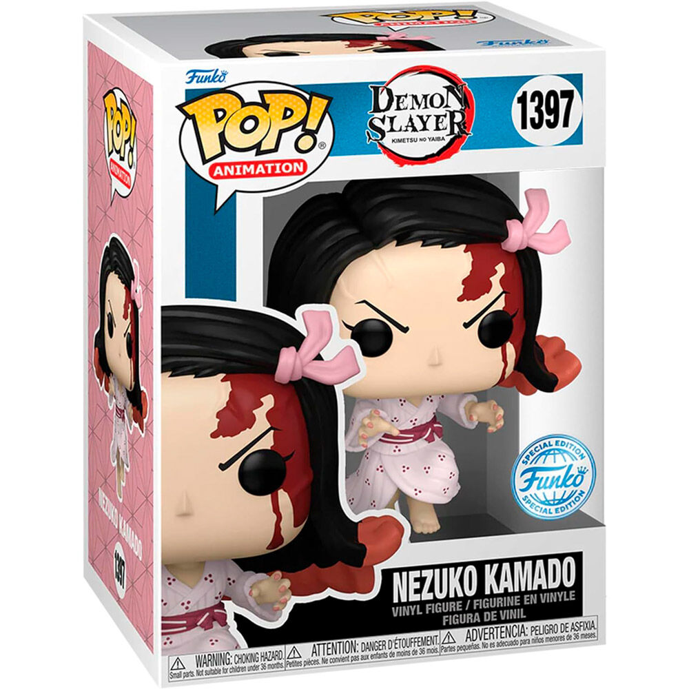 Figura POP Demon Slayer Kimetsu no Yaiba Nezuko Kamado Exclusive   FUNKO
