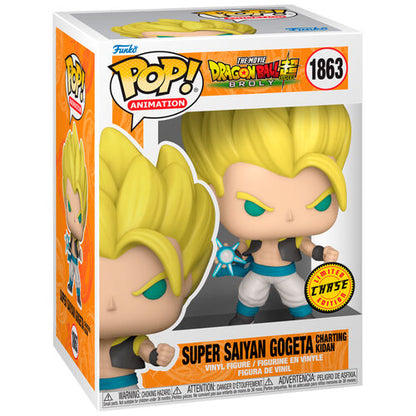 Figura POP Dragon Ball Super Broly Gogeta + Chase   FUNKO