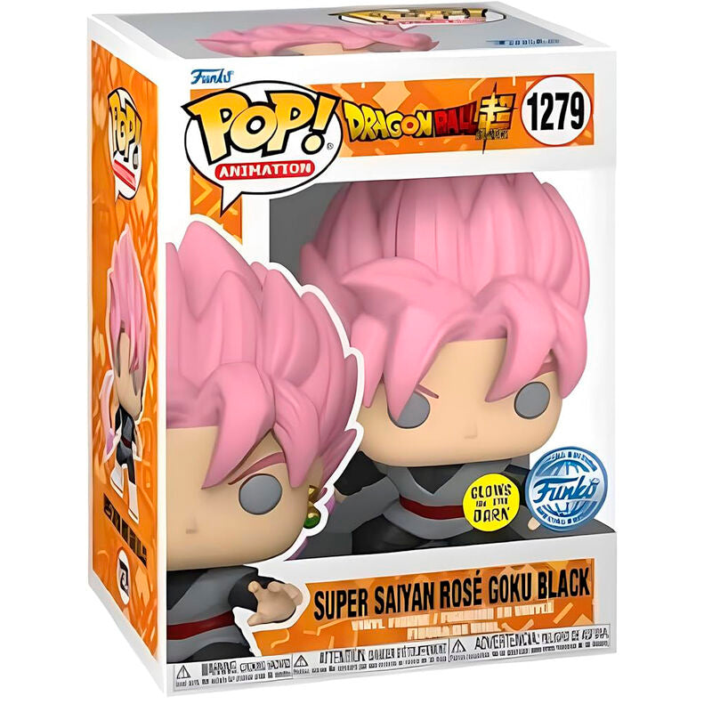 Figura POP Dragon Ball Super - Super Saiyan Rose Goku Black Exclusive  