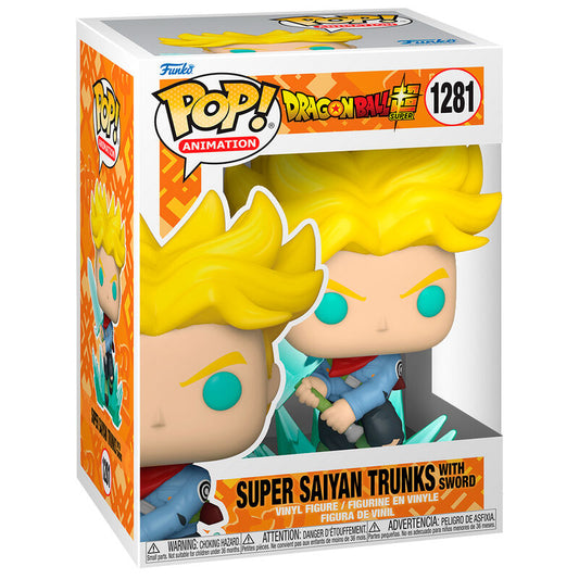 Figura POP Dragon Ball Super Super Saiyan Trunks with Sword  