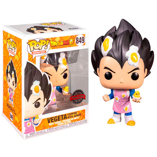 Figura POP Dragon Ball Super Vegeta Cooking with Apron Exclusive  
