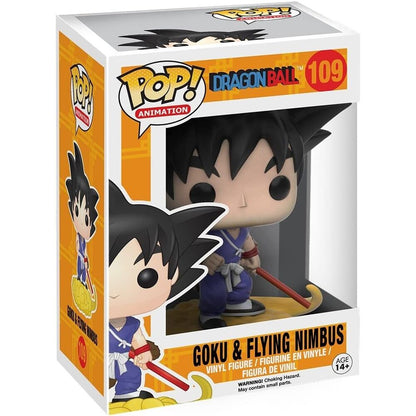 Figura POP Dragon Ball Z Goku y Nimbus   FUNKO