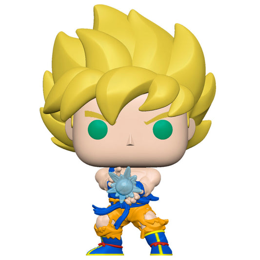 Figura POP Dragon Ball Z Super Saiyan Goku Kamehameha Wave   FUNKO