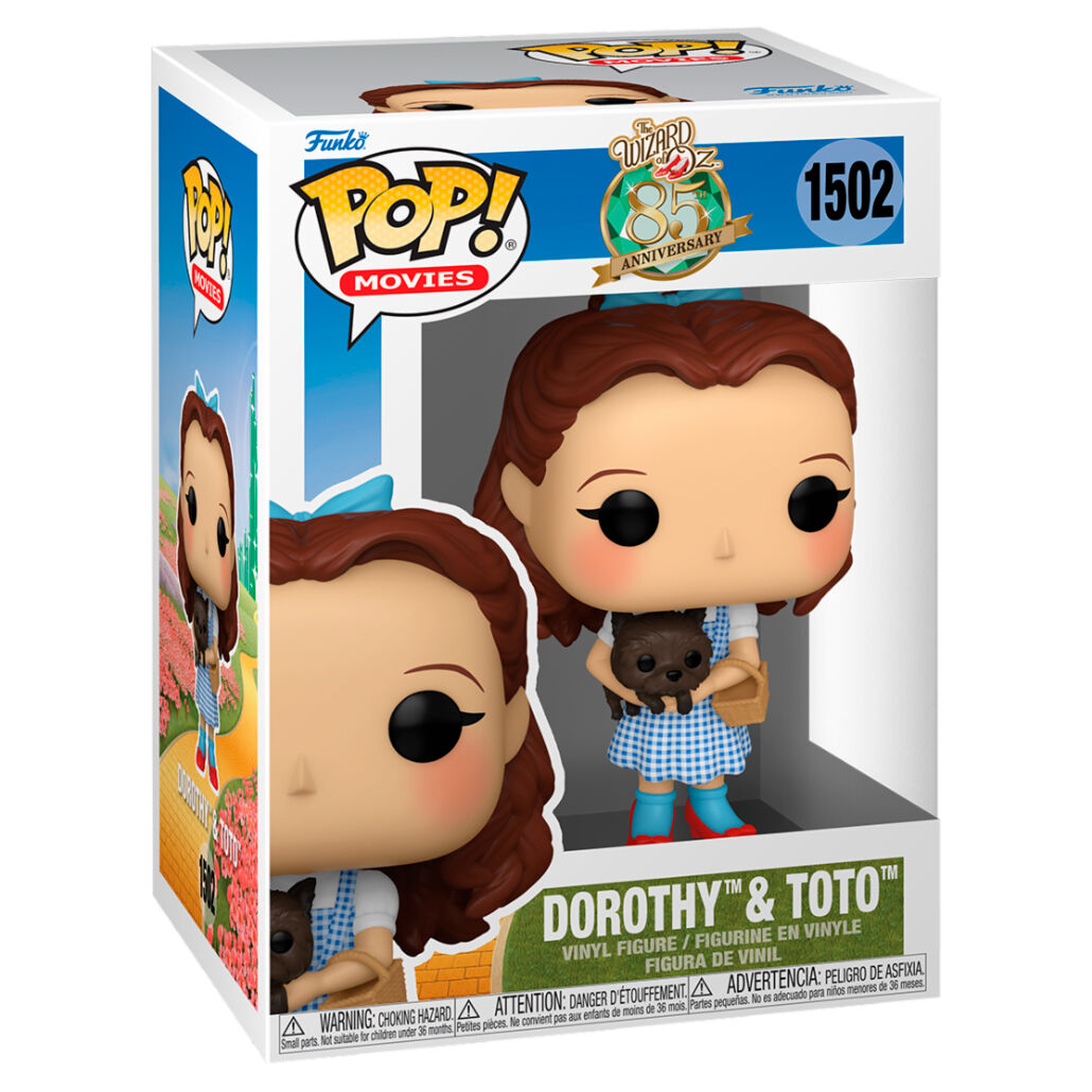 Figura POP El Mago de Oz Dorothy & Toto   FUNKO