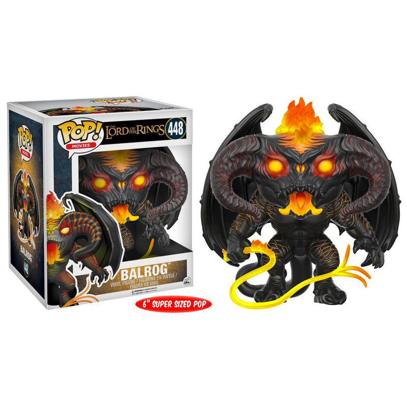 Figura POP El Señor de los Anillos Balrog 15cm   FUNKO