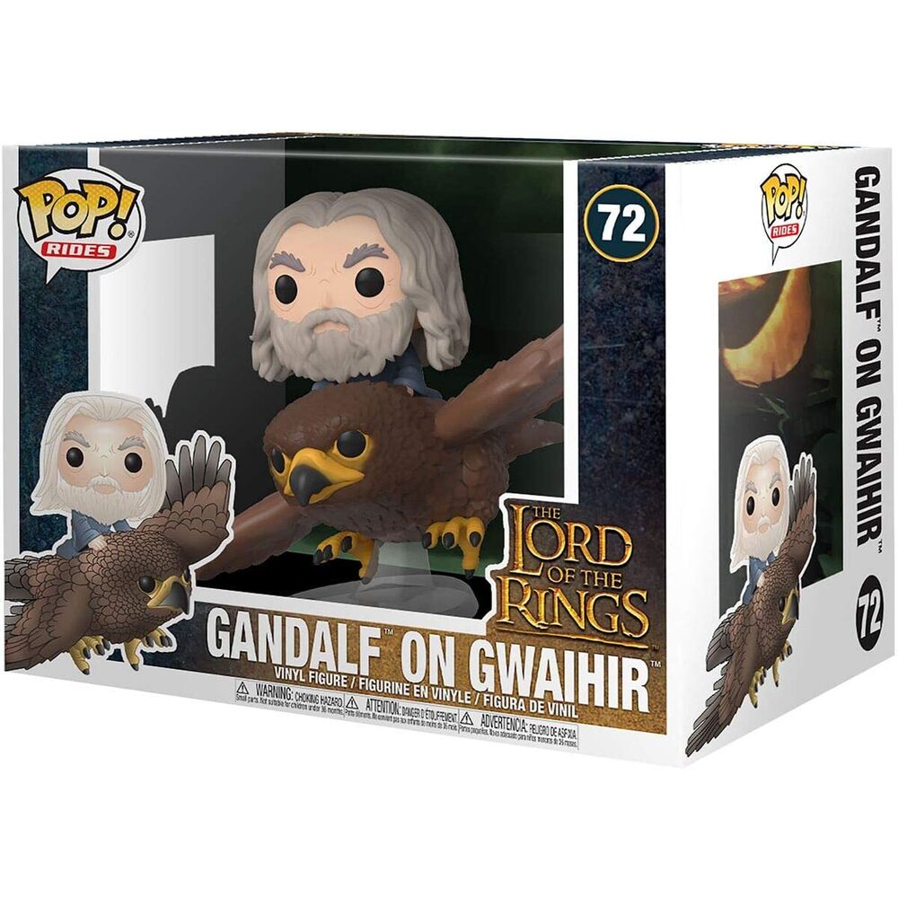 Figura POP El Señor de los Anillos Gwaihir with Gandalf   FUNKO