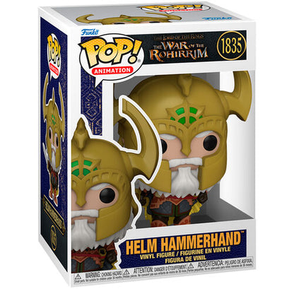 Figura POP El Señor de los Anillos La Guerra de los Rohirrim Helm Hammerhand  
