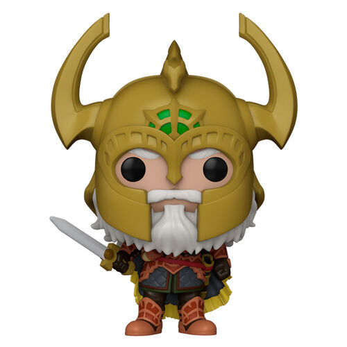 Figura POP El Señor de los Anillos La Guerra de los Rohirrim Helm Hammerhand   FUNKO