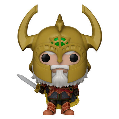 Figura POP El Señor de los Anillos La Guerra de los Rohirrim Helm Hammerhand  