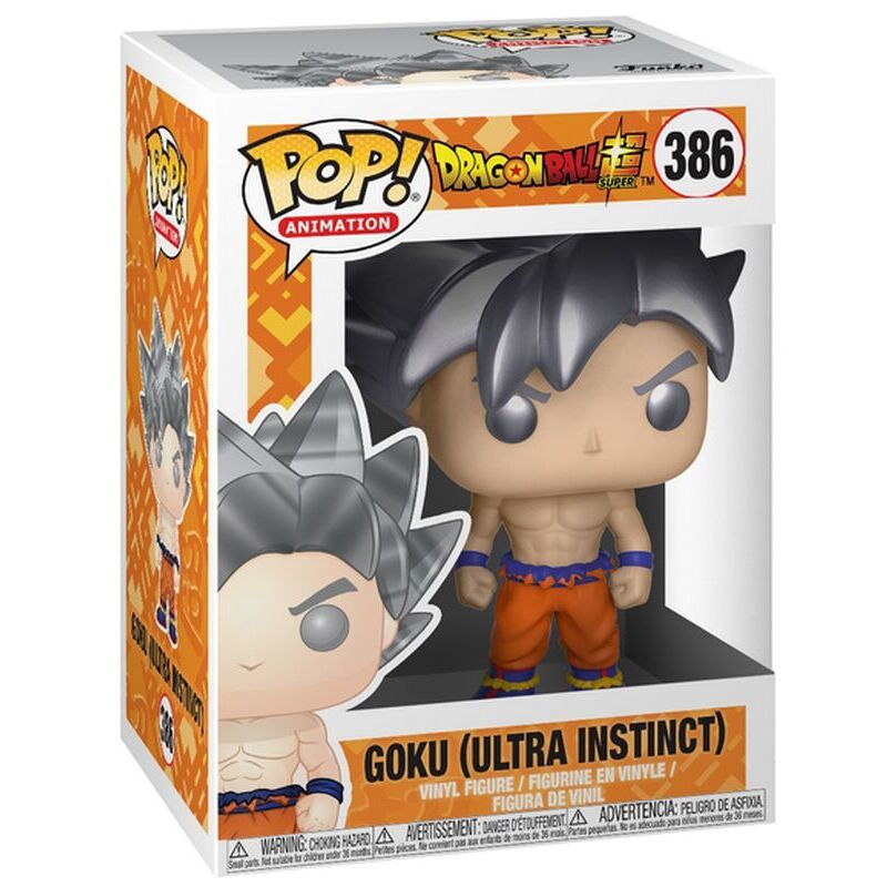 Figura POP Goku Dragon Ball Z Ultra Instinct Form   FUNKO