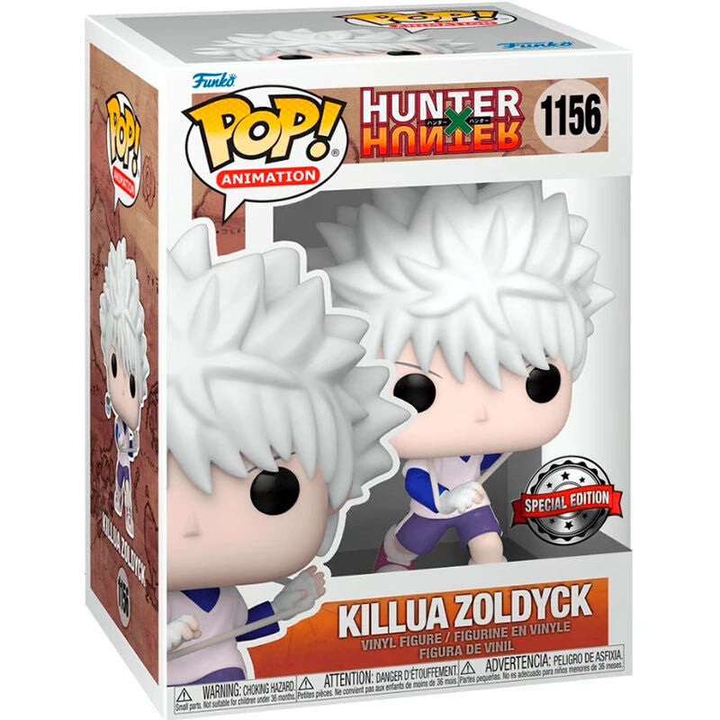 Figura POP Hunter x Hunter Killua Zoldyck Exclusive  