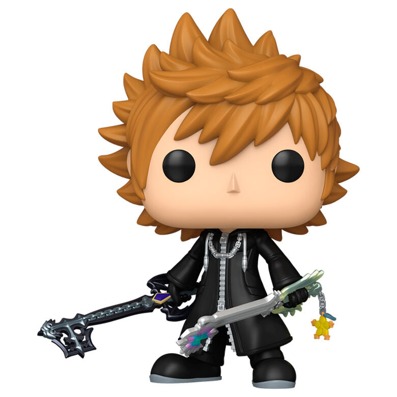 Figura POP Kingdom Hearts Roxas with Keyblades   FUNKO