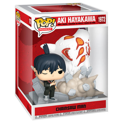 Figura POP Moments Chainsaw Man Aki Hayakawa   FUNKO