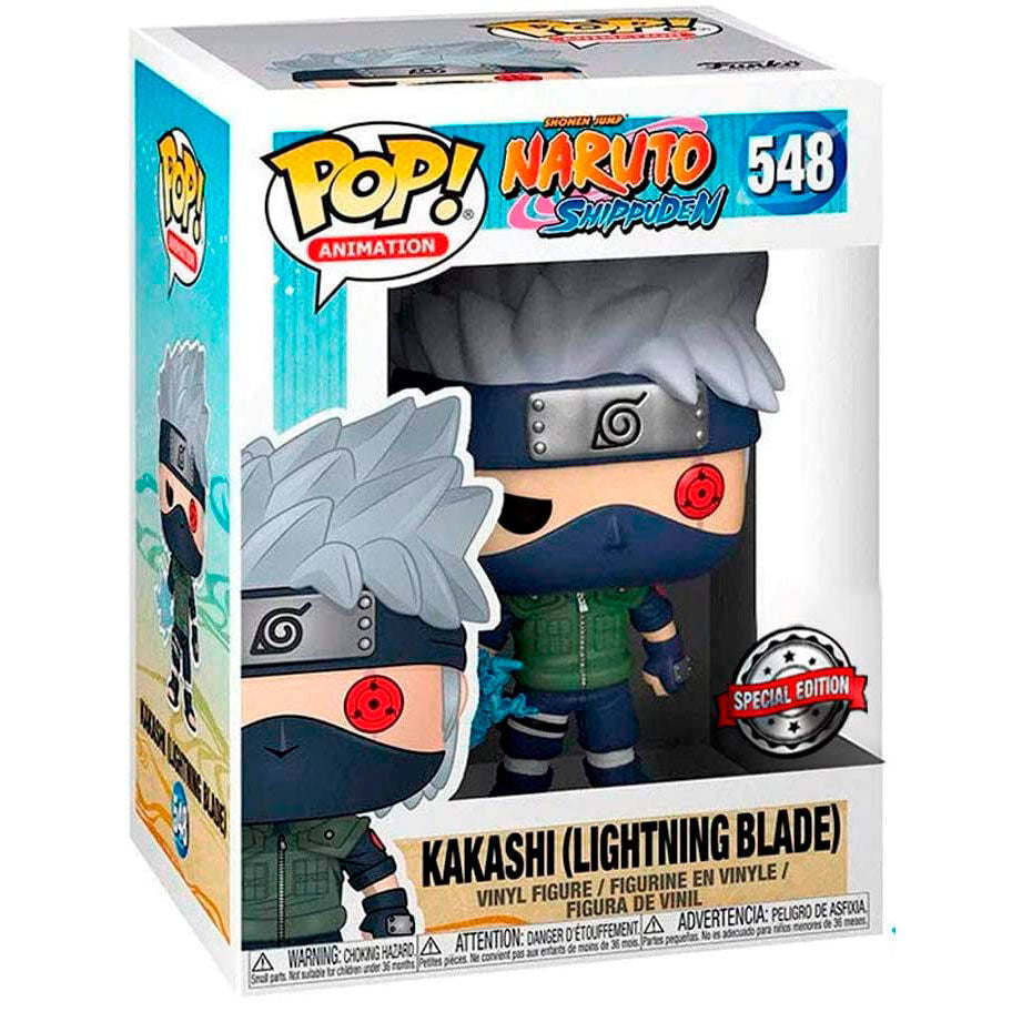 Figura POP Naruto Shippuden Kakashi Lightning Blade Exclusive   FUNKO
