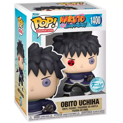 Figura POP Naruto Shippuden Obito Uchiha Exclusive   FUNKO