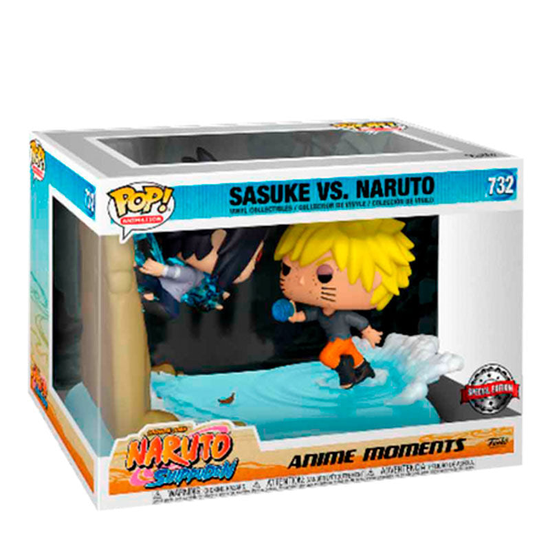 Figura POP Naruto Shippuden Sasuke Vs Naruto Exclusive   FUNKO