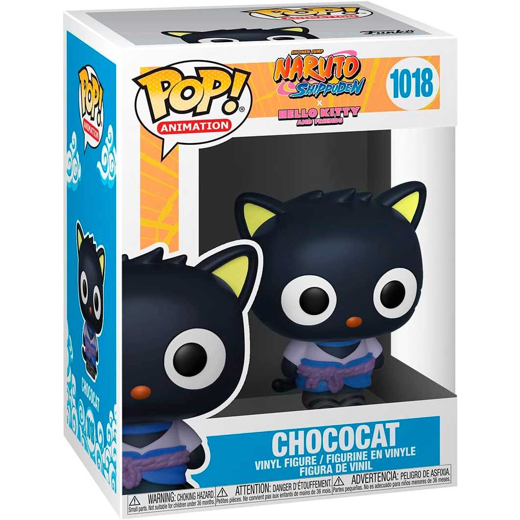Figura POP Naruto Shippuden X Hello Kitty Chococat   FUNKO