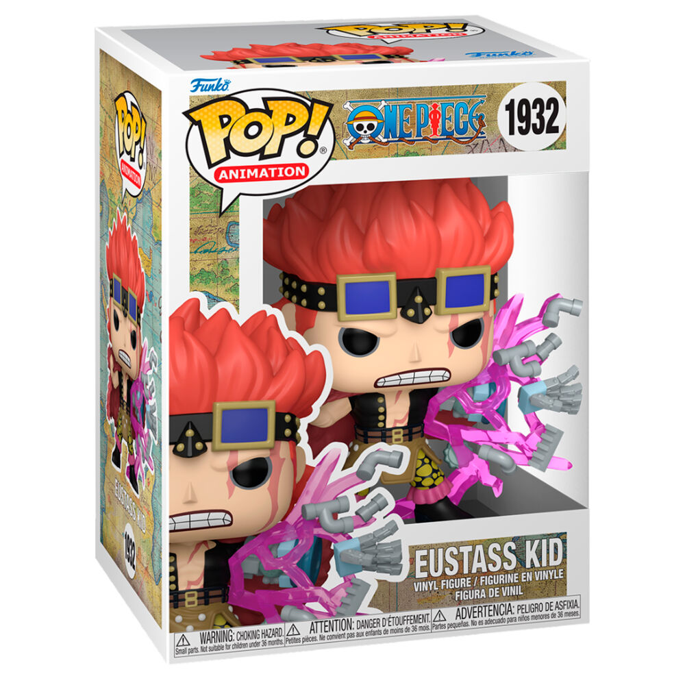 Figura POP One Piece Eustass Kid   FUNKO