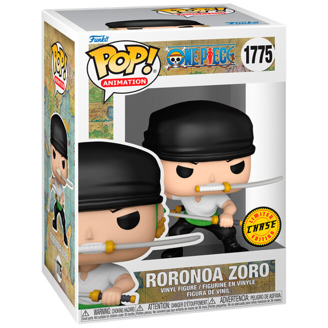 Figura POP One Piece Roronoa Zoro + Chase   FUNKO