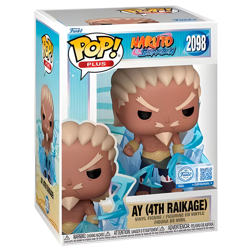 Figura POP Plus Naruto Shippuden Ay 4th Raikage Exclusive   FUNKO