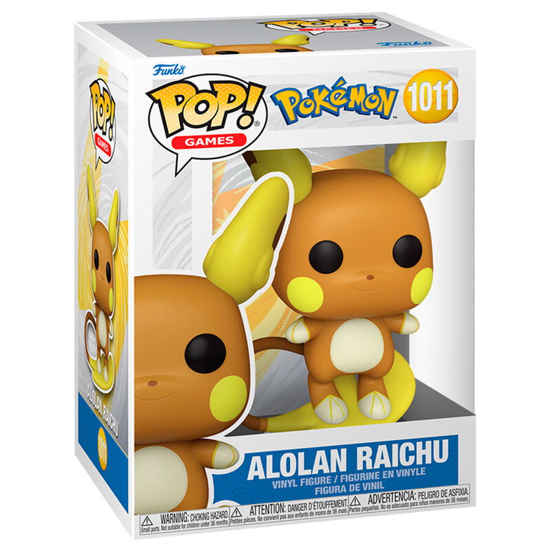 Figura POP Pokemon Alolan Raichu   FUNKO
