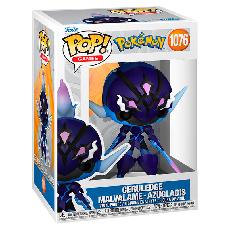 Figura POP Pokemon Ceruledge - Malvalame - Azugladis   FUNKO
