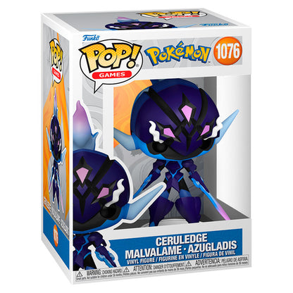 Figura POP Pokemon Ceruledge - Malvalame - Azugladis   FUNKO