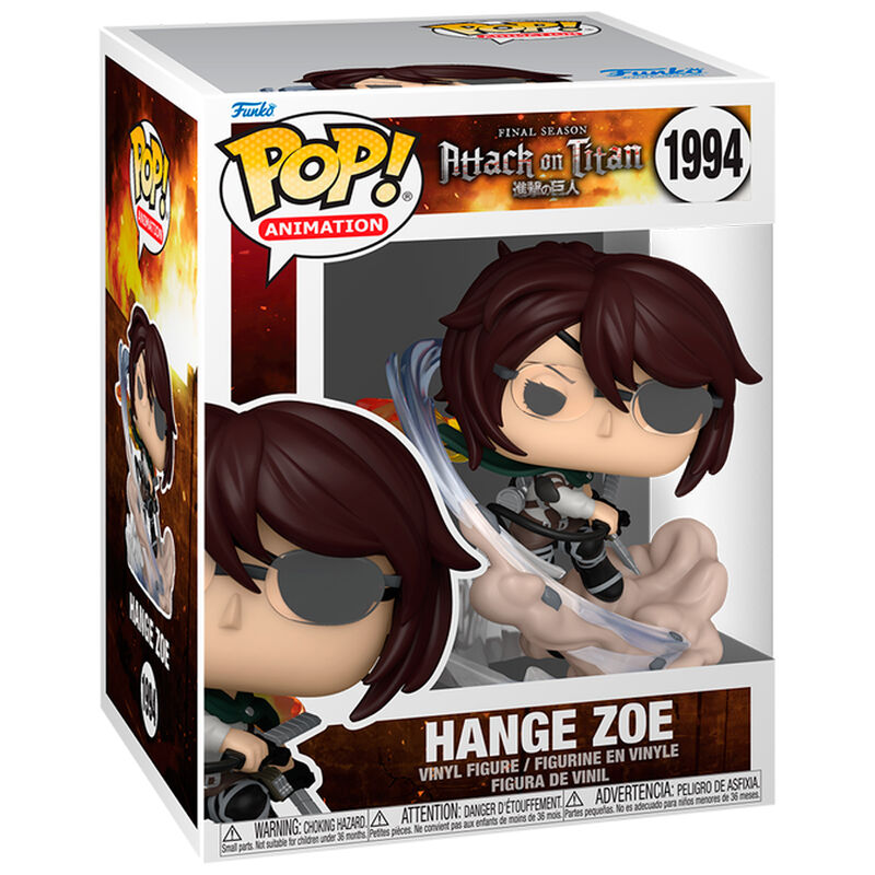 Figura POP Premium Attack on Titan Hange Zoe  