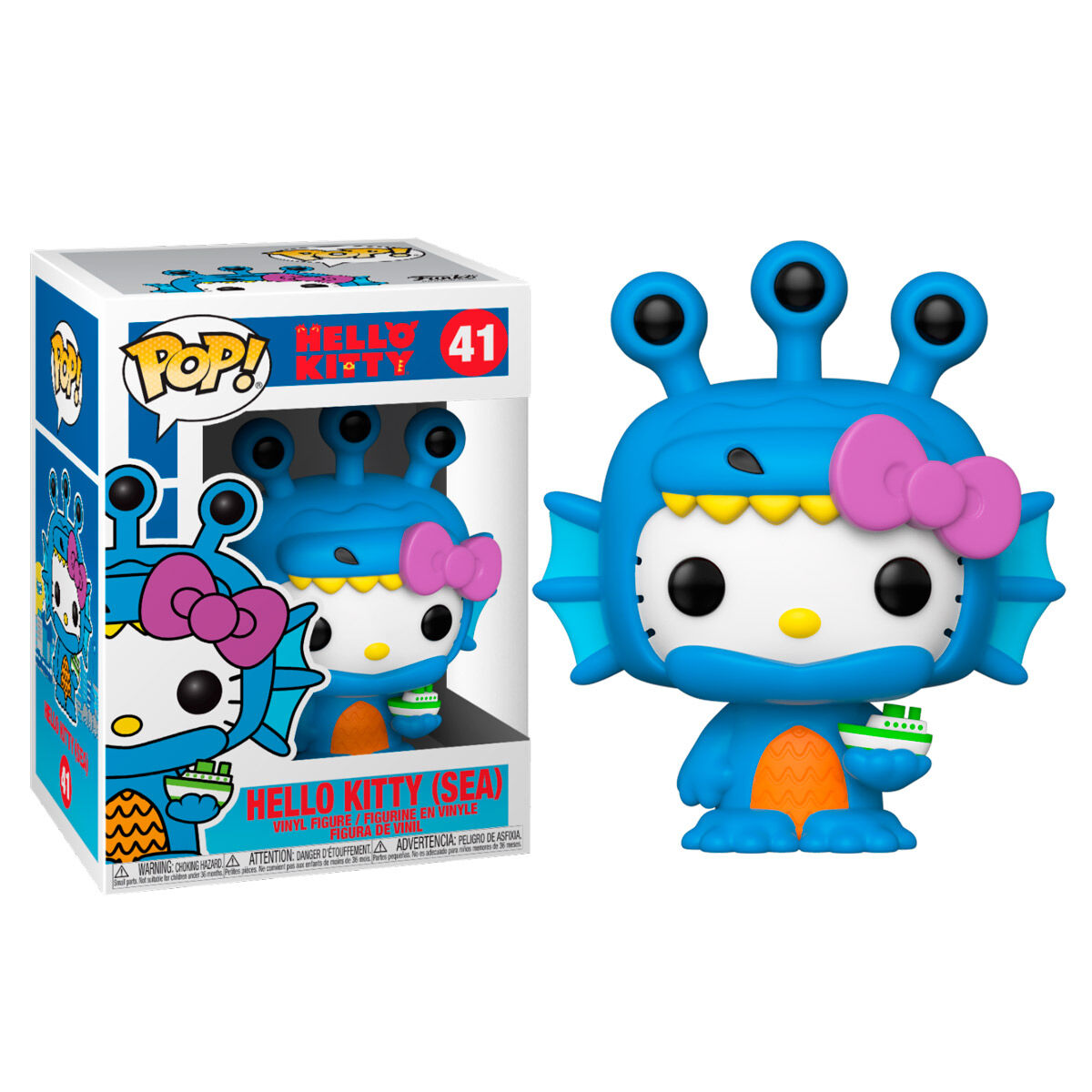 Figura POP Sanrio Hello Kitty Kaiju Sea Kaiju   FUNKO