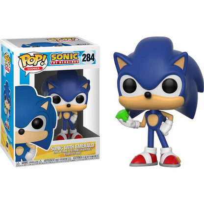 Figura POP Sonic with Emerald   FUNKO