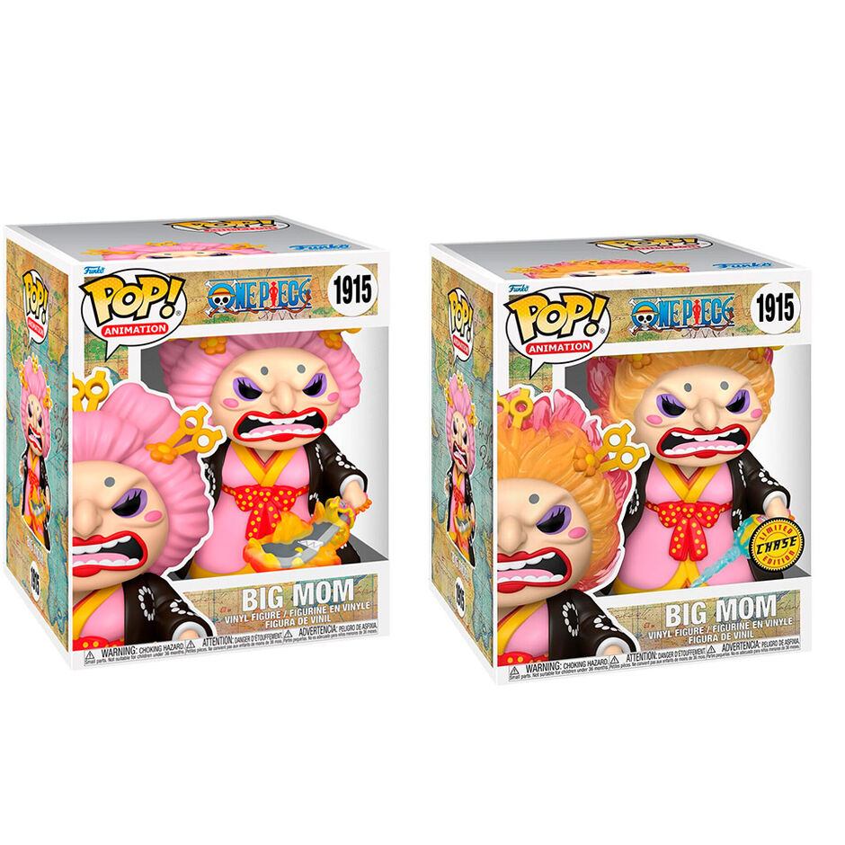 Figura POP Super One Piece Big Mom + Chase   FUNKO