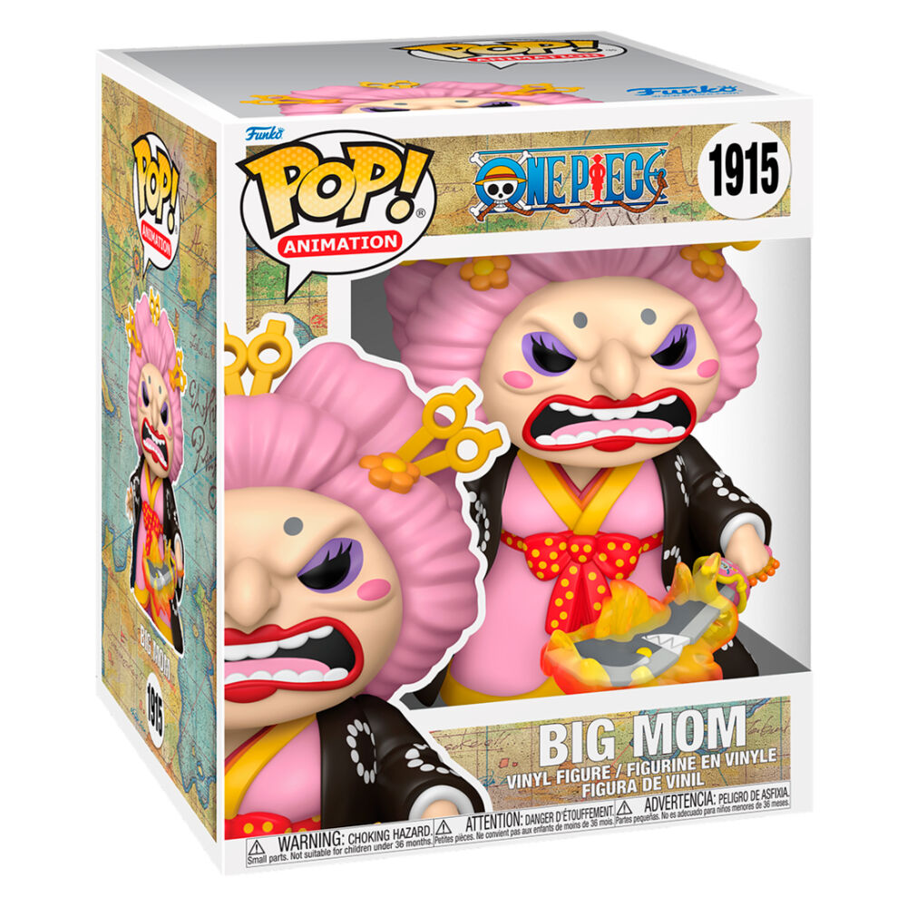 Figura POP Super One Piece Big Mom + Chase   FUNKO