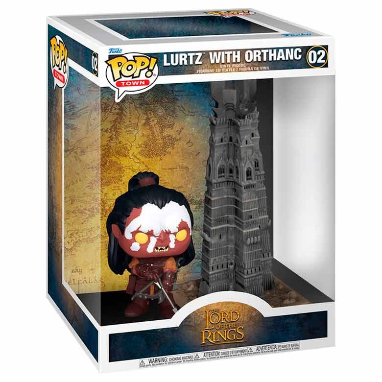 Figura POP Town El Señor de los Anillos Lurtz with Orthanc   FUNKO