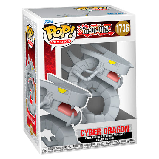 Figura POP Yu-Gi-Oh! Cyber Dragon   FUNKO