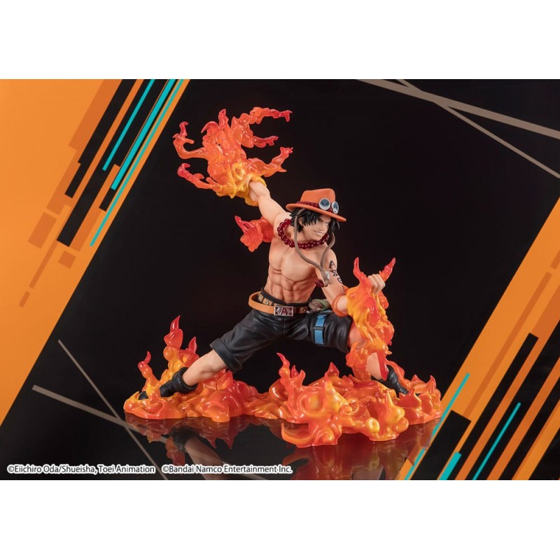 Figura PORTGAS D. ACE ONE PIECE BOUNTY RUSH FIGUARTS ZERO   TAMASHII NATIONS