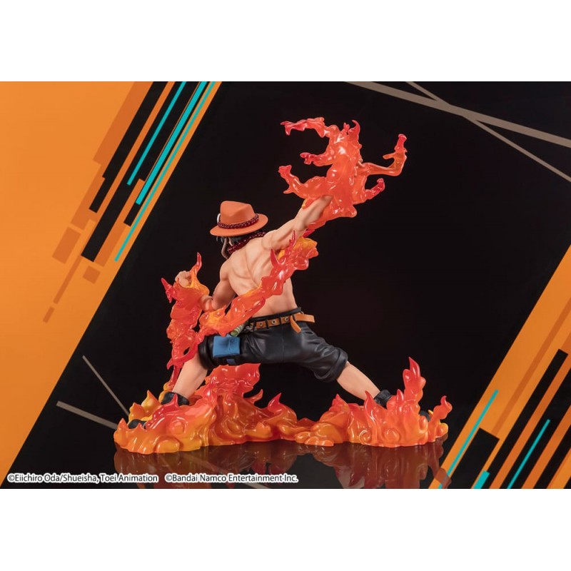 Figura PORTGAS D. ACE ONE PIECE BOUNTY RUSH FIGUARTS ZERO   TAMASHII NATIONS