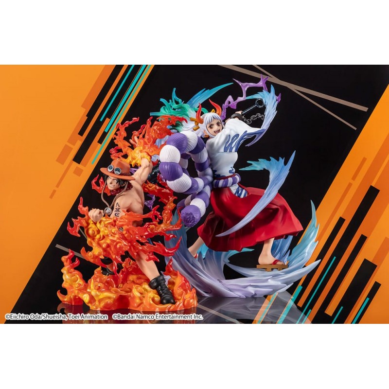 Figura PORTGAS D. ACE ONE PIECE BOUNTY RUSH FIGUARTS ZERO   TAMASHII NATIONS